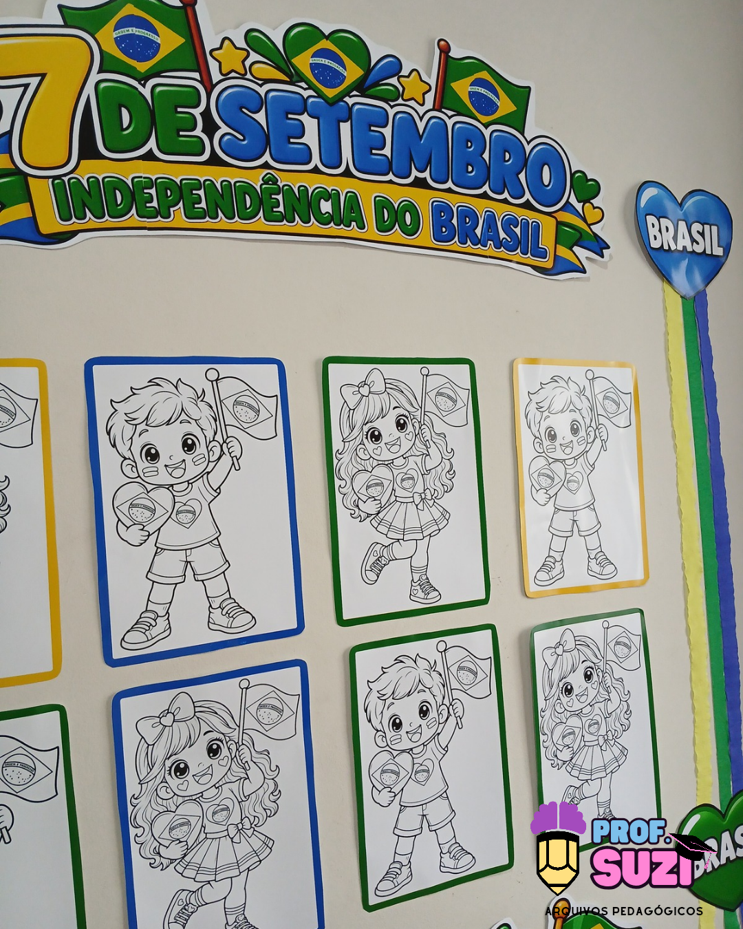 Kit Semana da Pátria Interativo - Atividades para Educação Infantil - Imagem 2