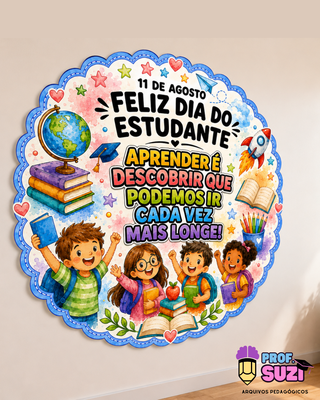 PAINEL DIA DO ESTUDANTE – 11 DE AGOSTO 🎓 - Imagem 2