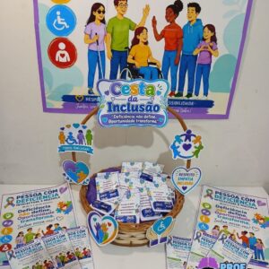 KIT CESTA DA INCLUSÃO - Semana Nacional da Pessoa com Deficiência Intelectual e Múltipla