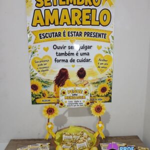 Kit Setembro Amarelo – Escutar é Estar Presente 🌻💛