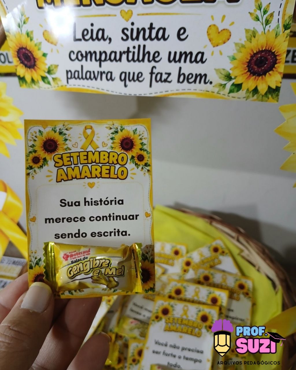 Kit Setembro Amarelo – Escutar é Estar Presente 🌻💛 - Imagem 7