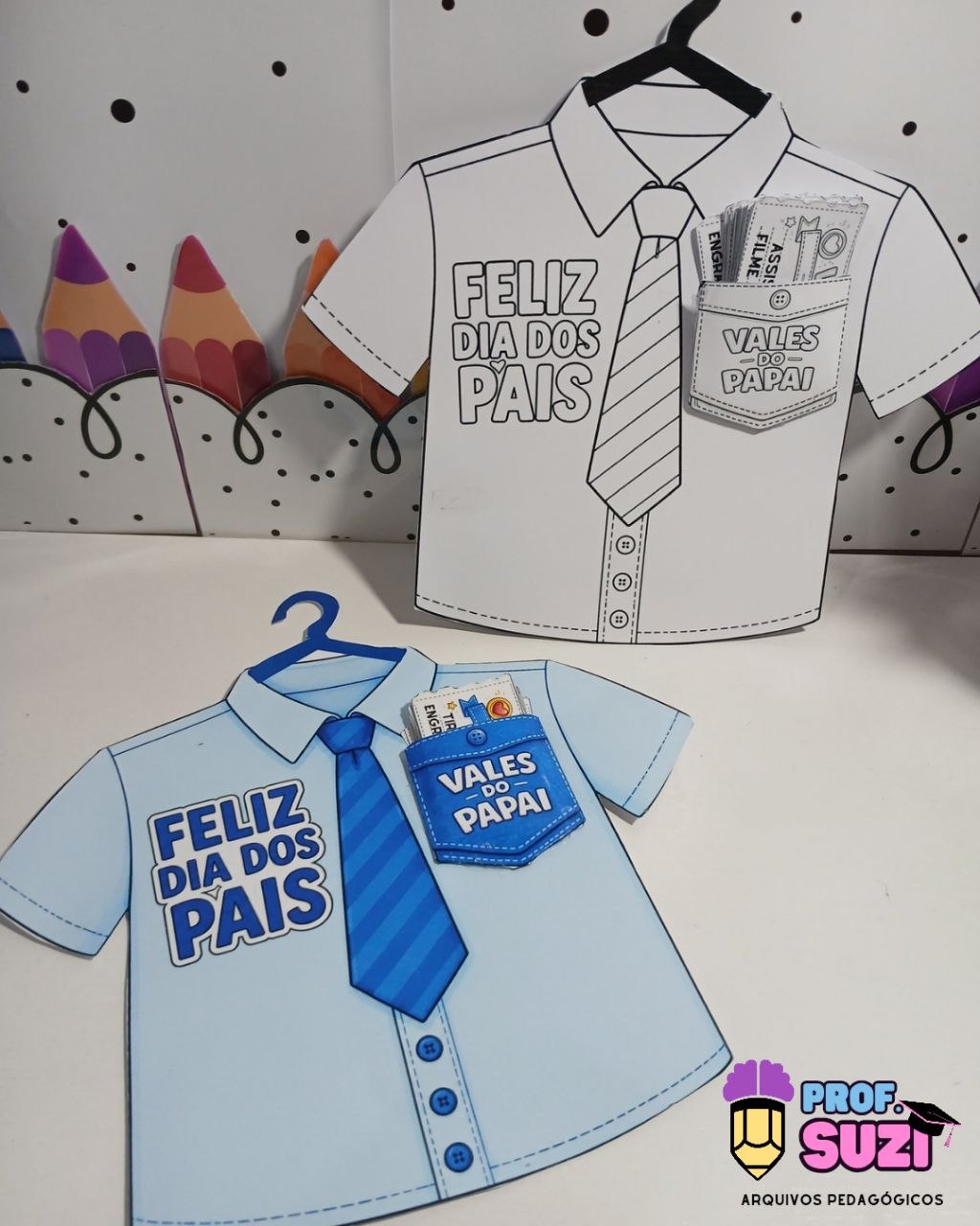 👔 Camisa do Papai com Vales do Papai – Lembrancinha para o Dia dos Pais - Imagem 8
