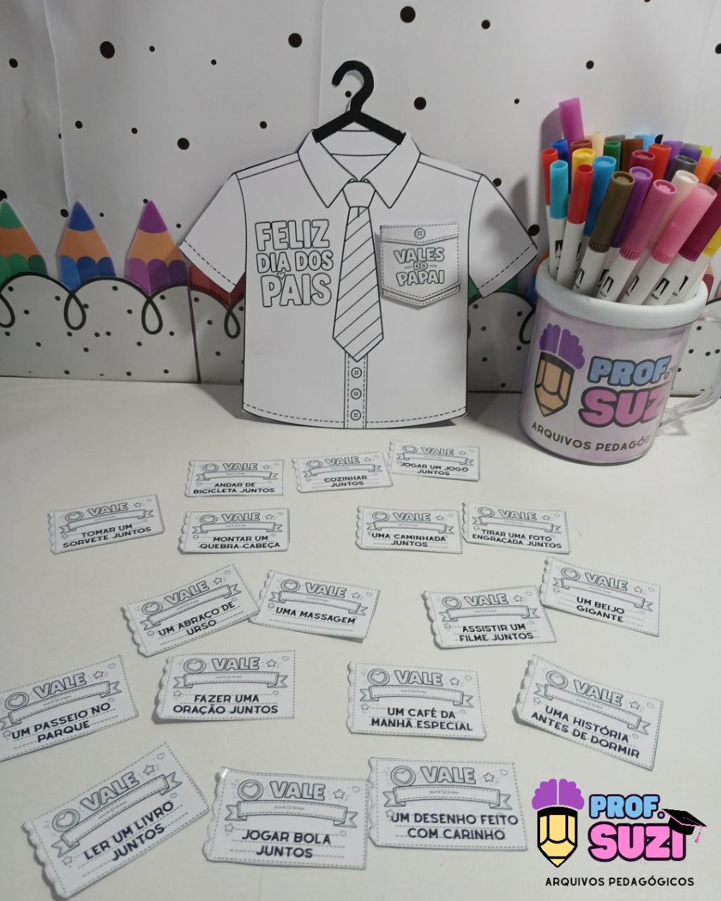 👔 Camisa do Papai com Vales do Papai – Lembrancinha para o Dia dos Pais - Imagem 6
