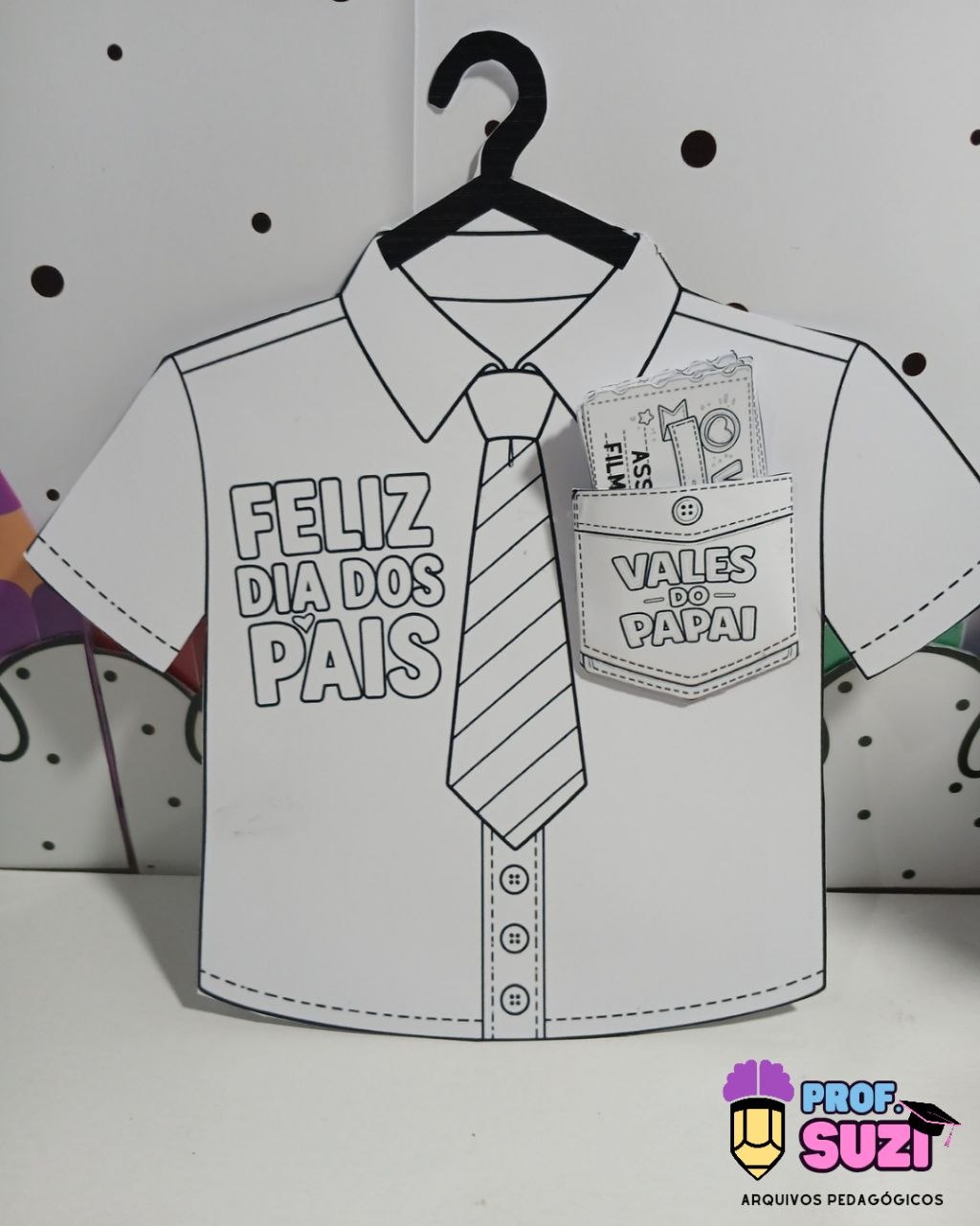 👔 Camisa do Papai com Vales do Papai – Lembrancinha para o Dia dos Pais - Imagem 7