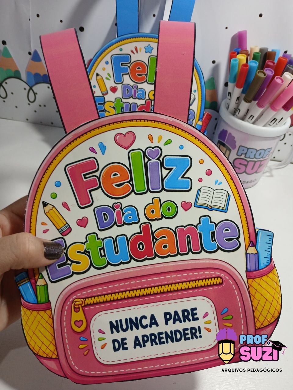 Lembrancinha Mochila Surpresa – Dia do Estudante - Imagem 10