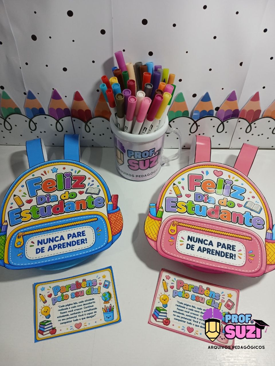 Lembrancinha Mochila Surpresa – Dia do Estudante - Imagem 5