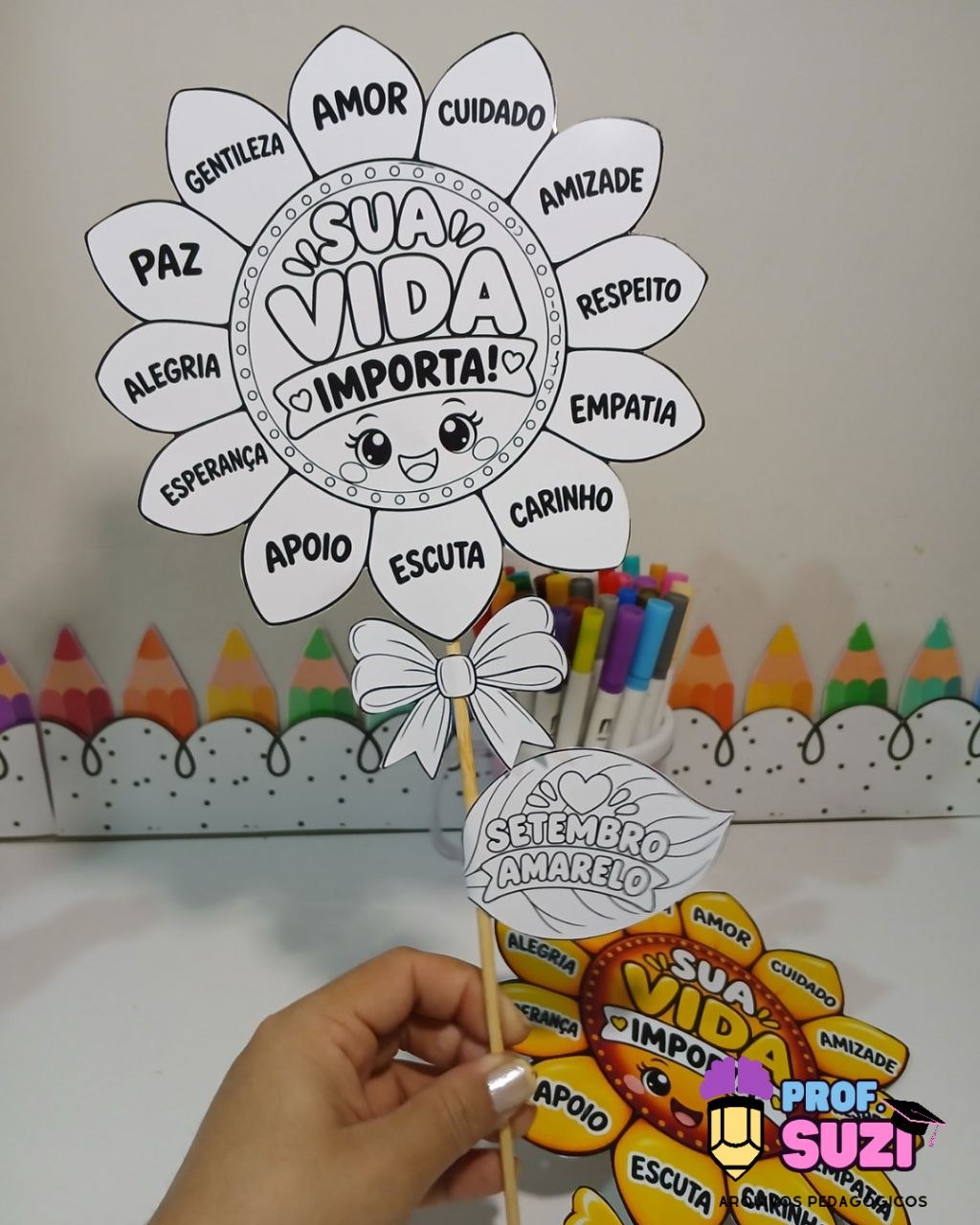 Girassol Setembro Amarelo — Sua Vida Importa! - Imagem 7