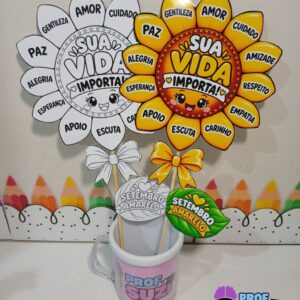 Girassol Setembro Amarelo — Sua Vida Importa!