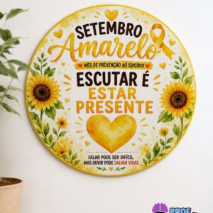 🌻 Painel Setembro Amarelo – Escutar é Estar Presente
