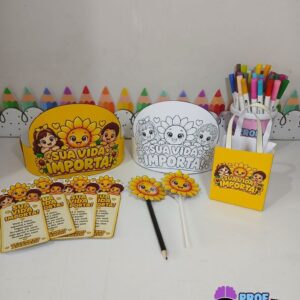 Kit de Lembrancinhas Setembro Amarelo – Sua Vida Importa!