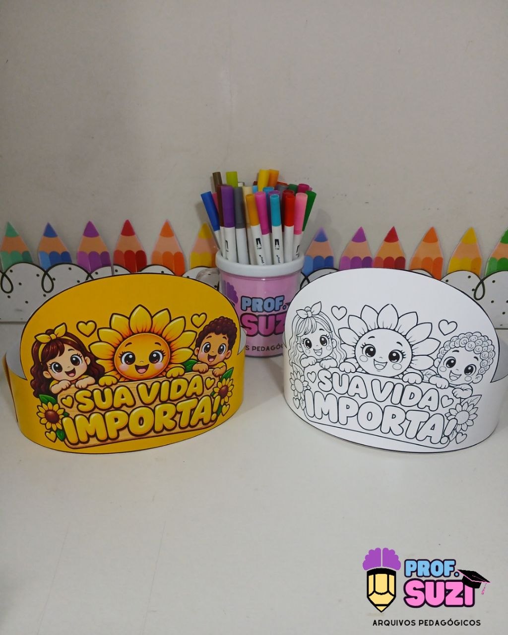 Kit de Lembrancinhas Setembro Amarelo – Sua Vida Importa! - Imagem 6