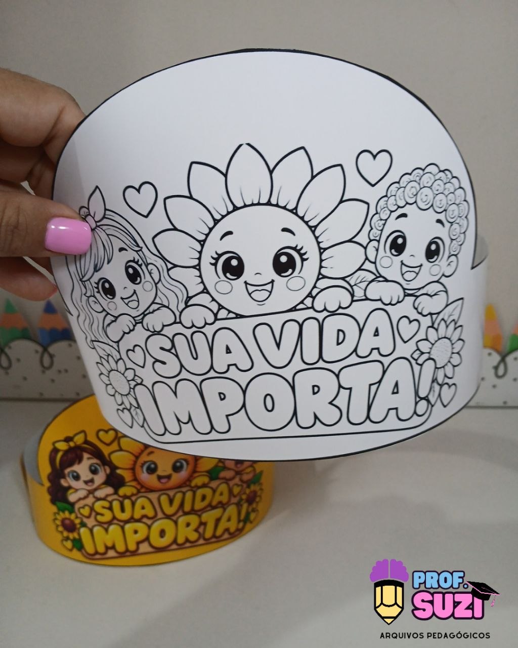 Kit de Lembrancinhas Setembro Amarelo – Sua Vida Importa! - Imagem 5