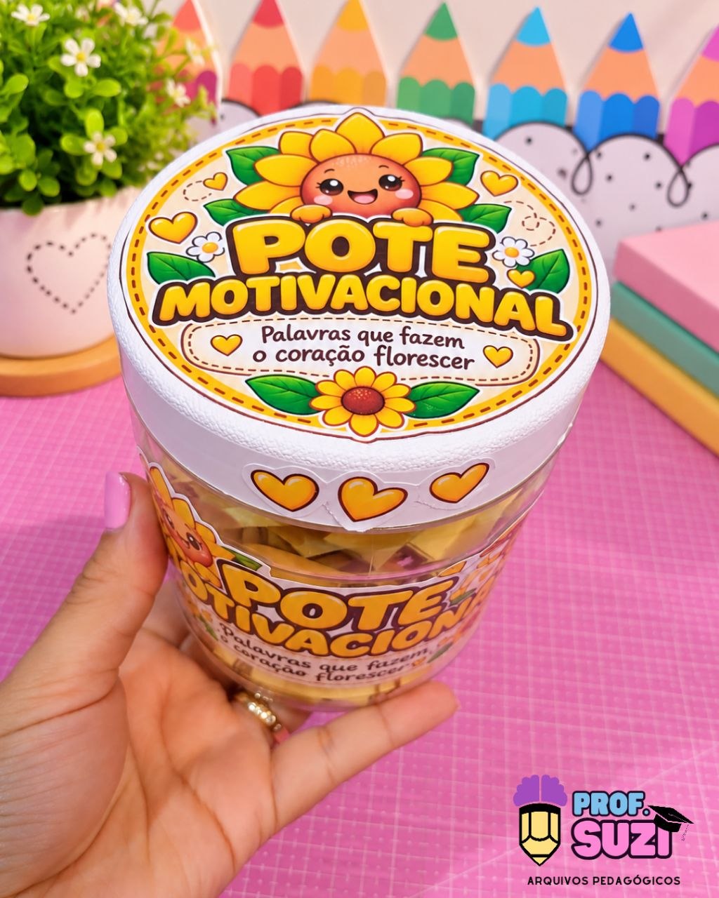 Pote Motivacional – Palavras que Florescem - Imagem 4