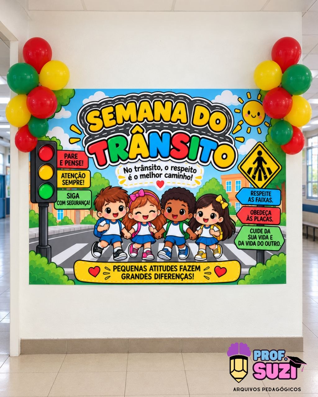Painel Semana do Trânsito – Educação Infantil