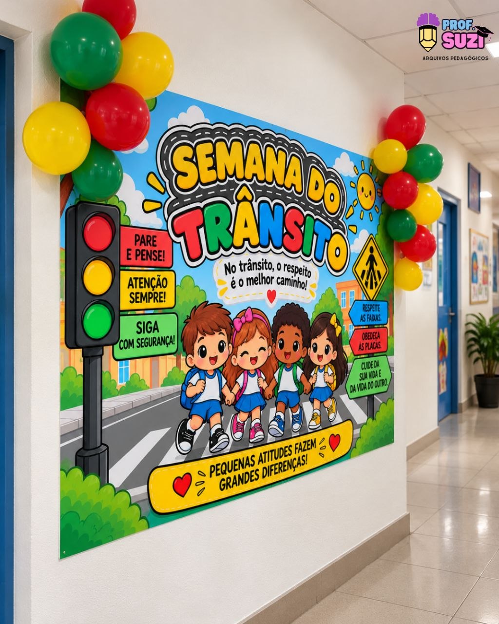 Painel Semana do Trânsito – Educação Infantil - Imagem 2
