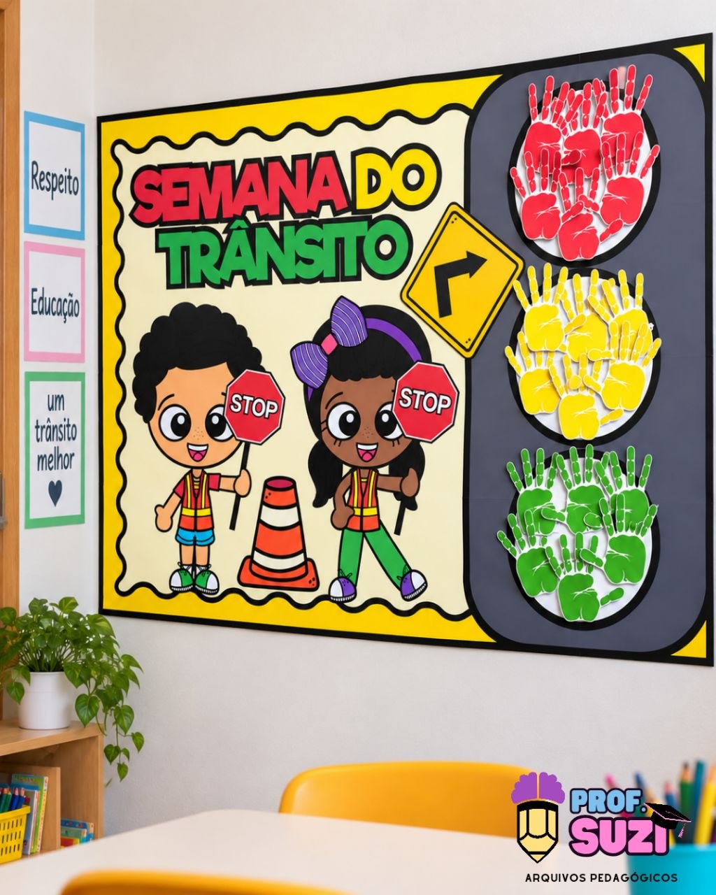 Cartaz Colaborativo Semana do Trânsito – Educação Infantil - Imagem 3