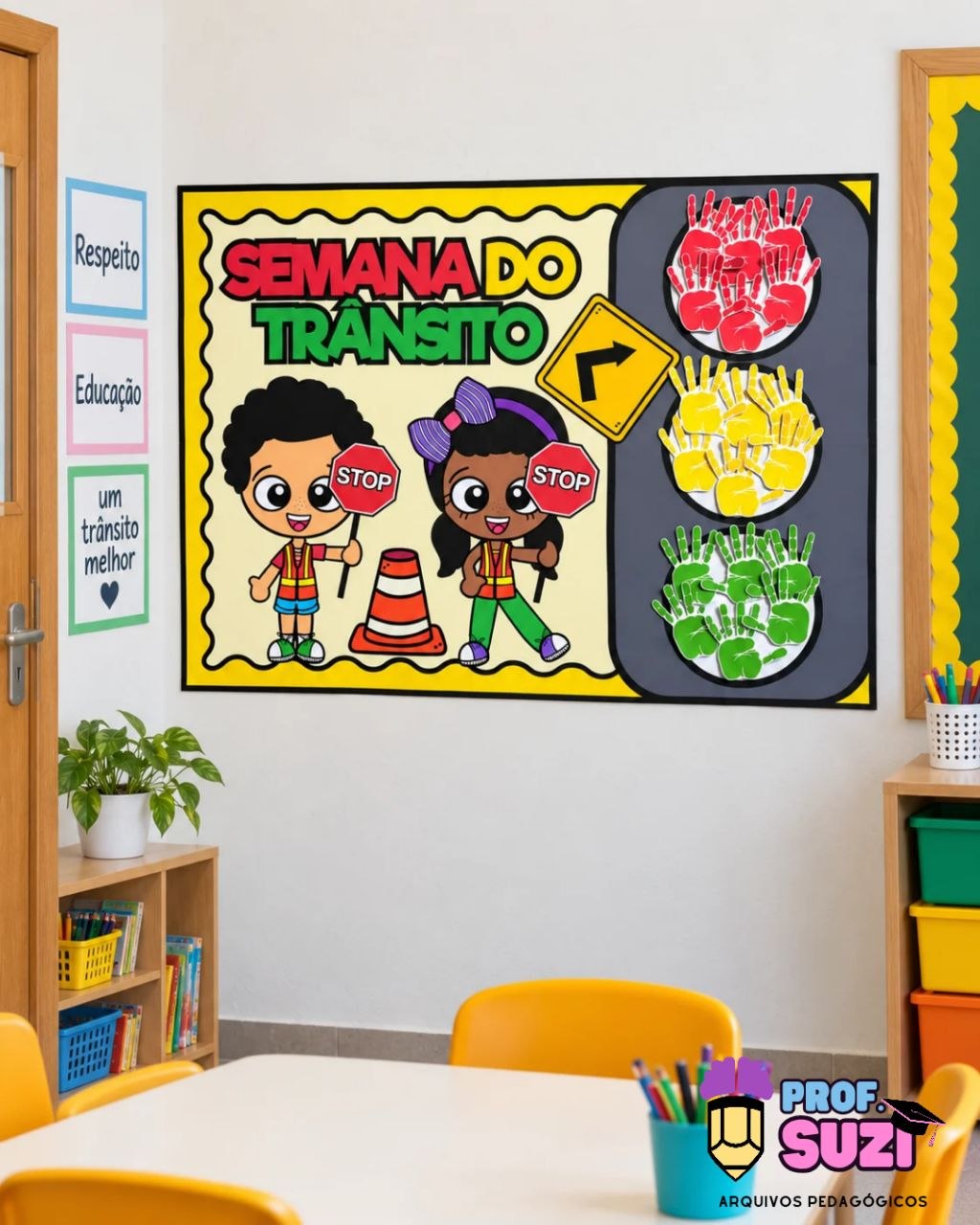 Cartaz Colaborativo Semana do Trânsito – Educação Infantil - Imagem 2