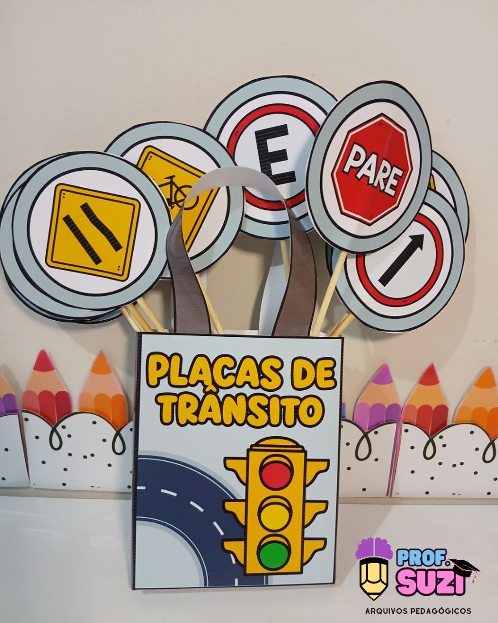Sacola das Placas de Trânsito: Recurso Lúdico para Educação Infantil