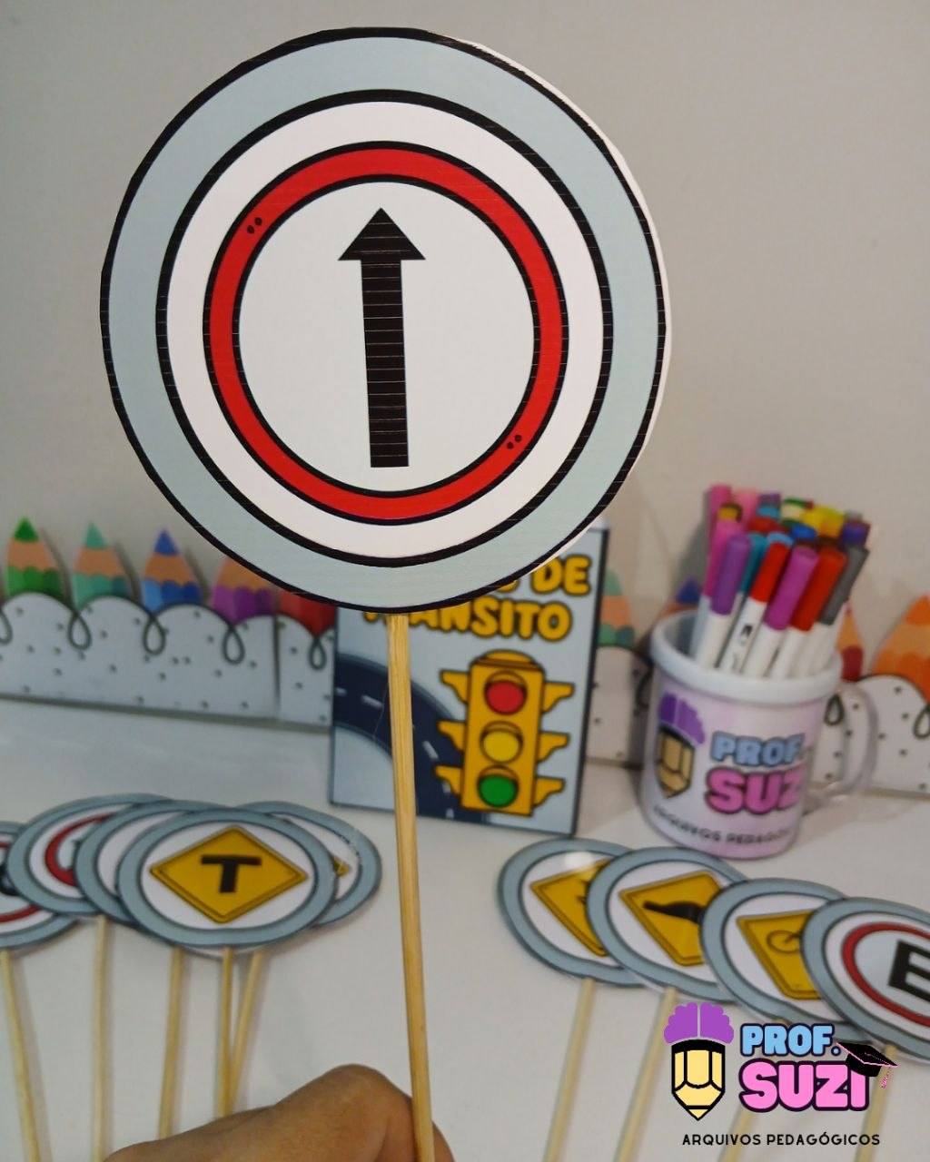 Sacola das Placas de Trânsito: Recurso Lúdico para Educação Infantil - Imagem 5