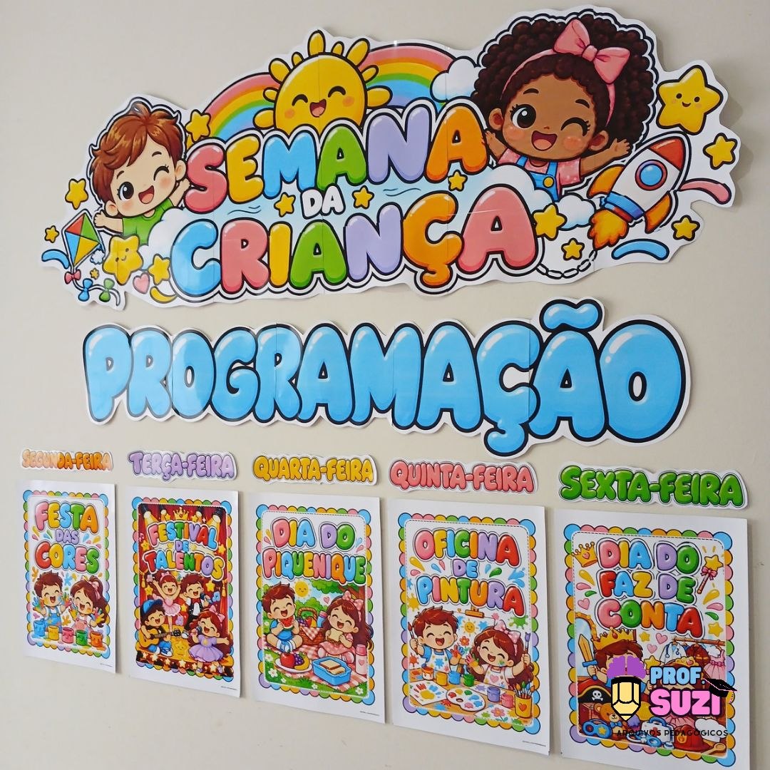 Painel Semana da Criança – Programação Especial | Educação Infantil - Imagem 10