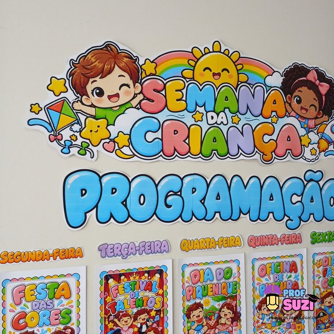Painel Semana da Criança – Programação Especial | Educação Infantil - Imagem 5
