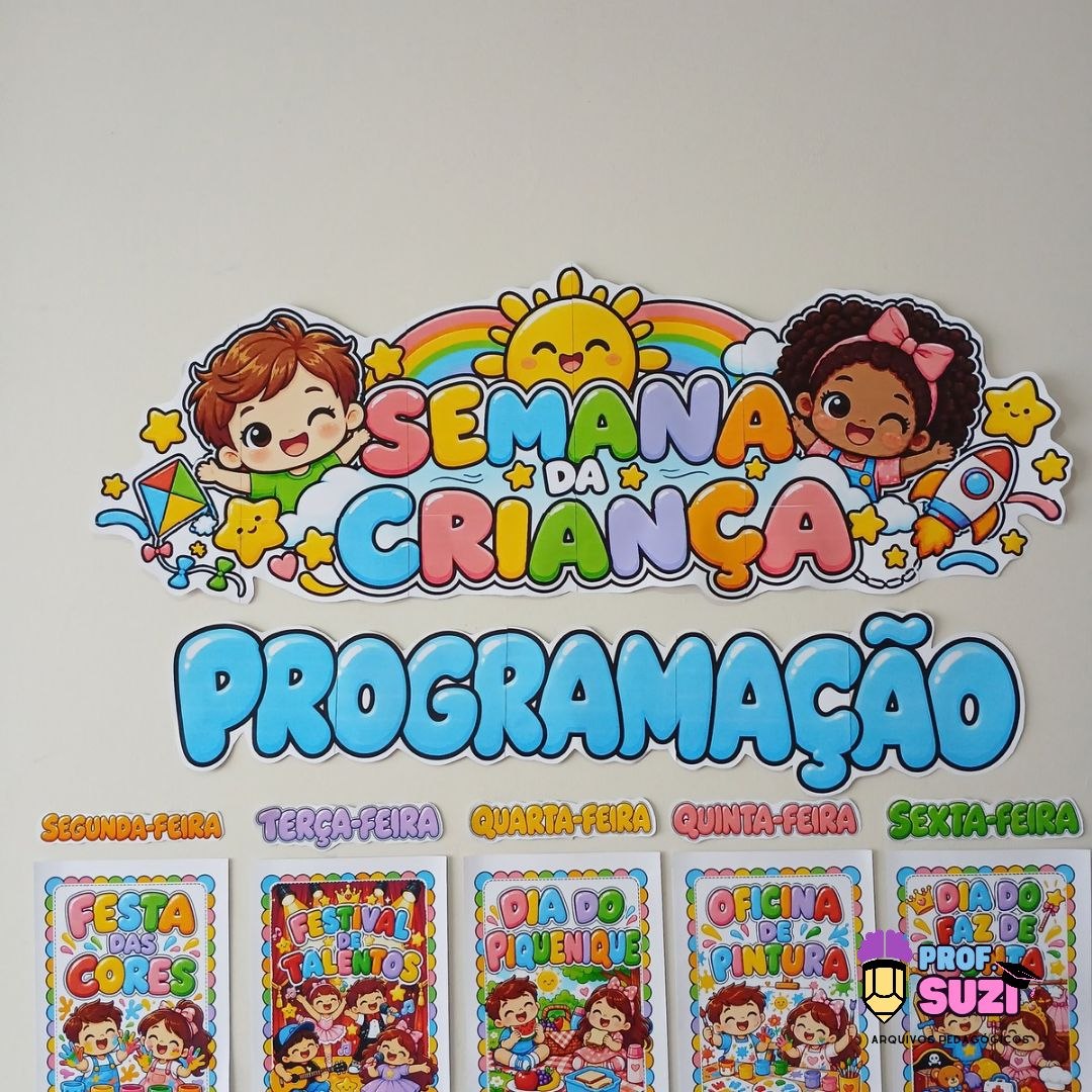 Painel Semana da Criança – Programação Especial | Educação Infantil - Imagem 7