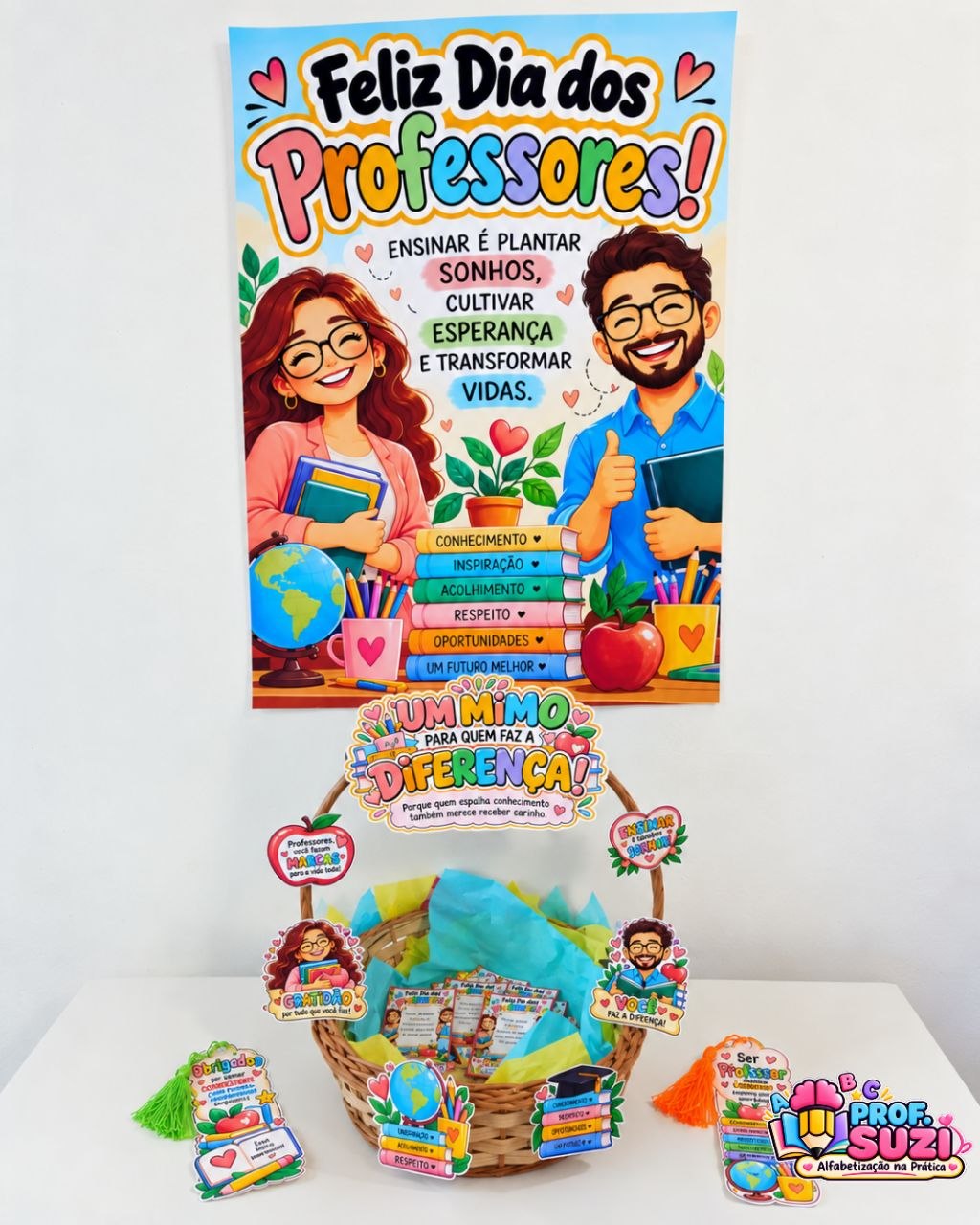 Kit Dia dos Professores – Quem Ensina Transforma