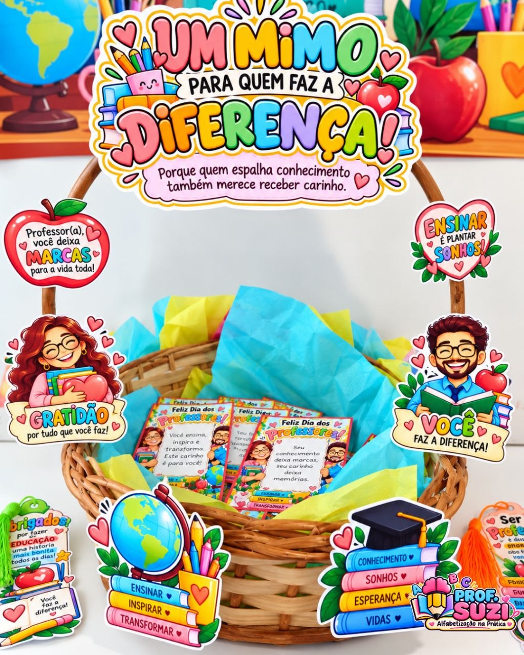 Kit Dia dos Professores – Quem Ensina Transforma - Imagem 2