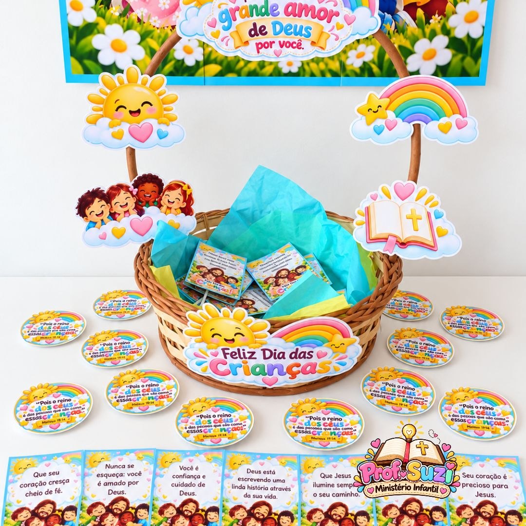 Kit Dia das Crianças — Ministério Infantil | O Amor de Deus - Imagem 2