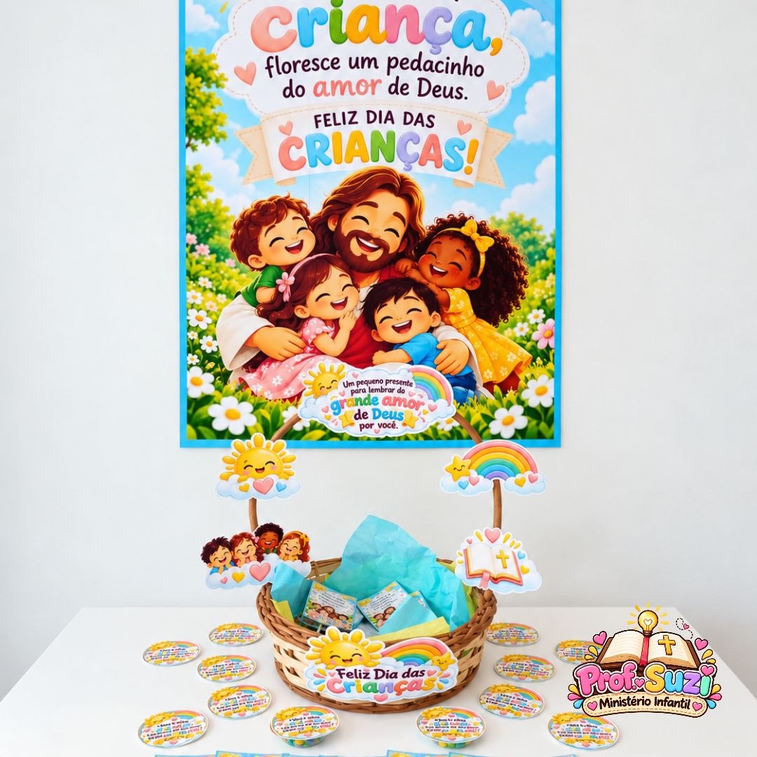 Kit Dia das Crianças — Ministério Infantil | O Amor de Deus