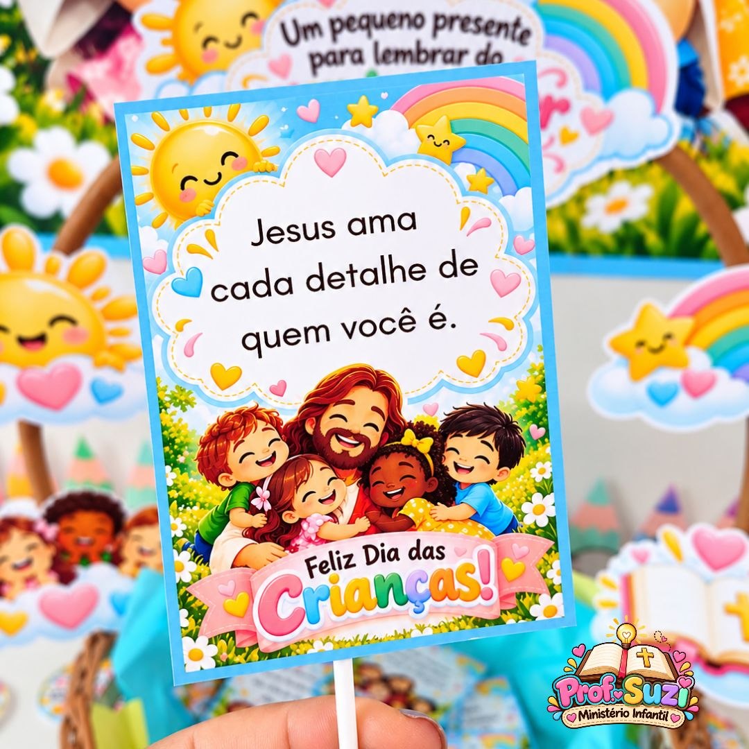 Kit Dia das Crianças — Ministério Infantil | O Amor de Deus - Imagem 8