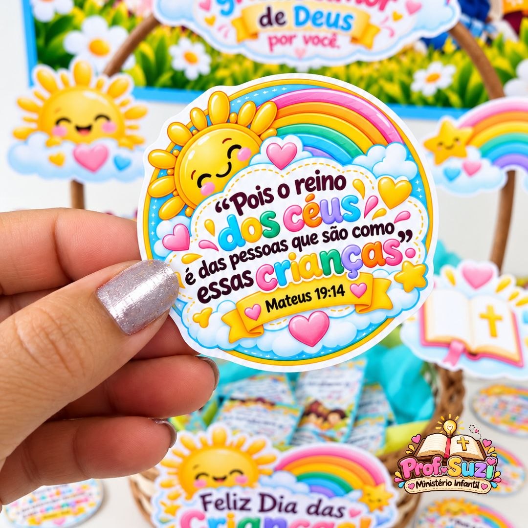 Kit Dia das Crianças — Ministério Infantil | O Amor de Deus - Imagem 7