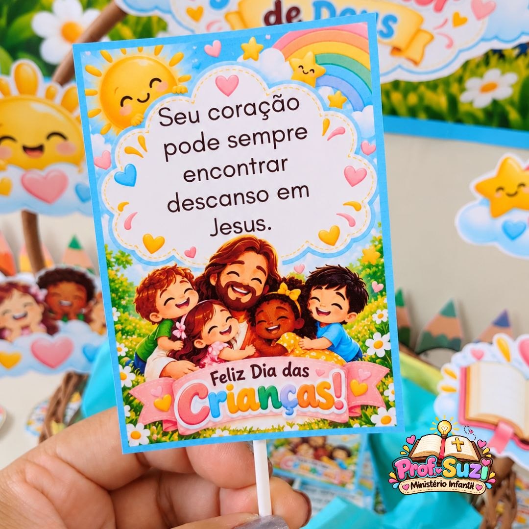 Kit Dia das Crianças — Ministério Infantil | O Amor de Deus - Imagem 6