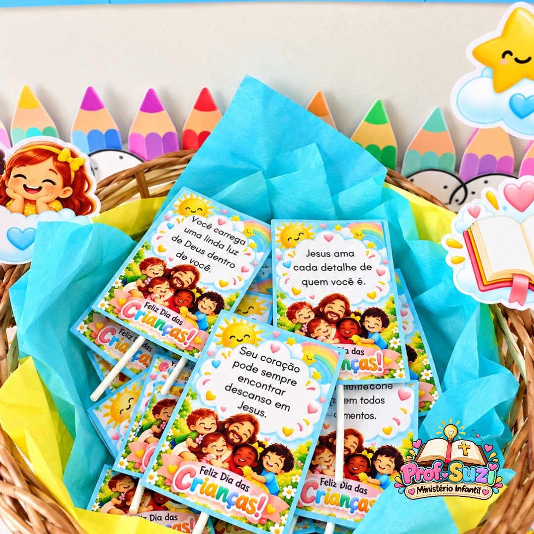 Kit Dia das Crianças — Ministério Infantil | O Amor de Deus - Imagem 5