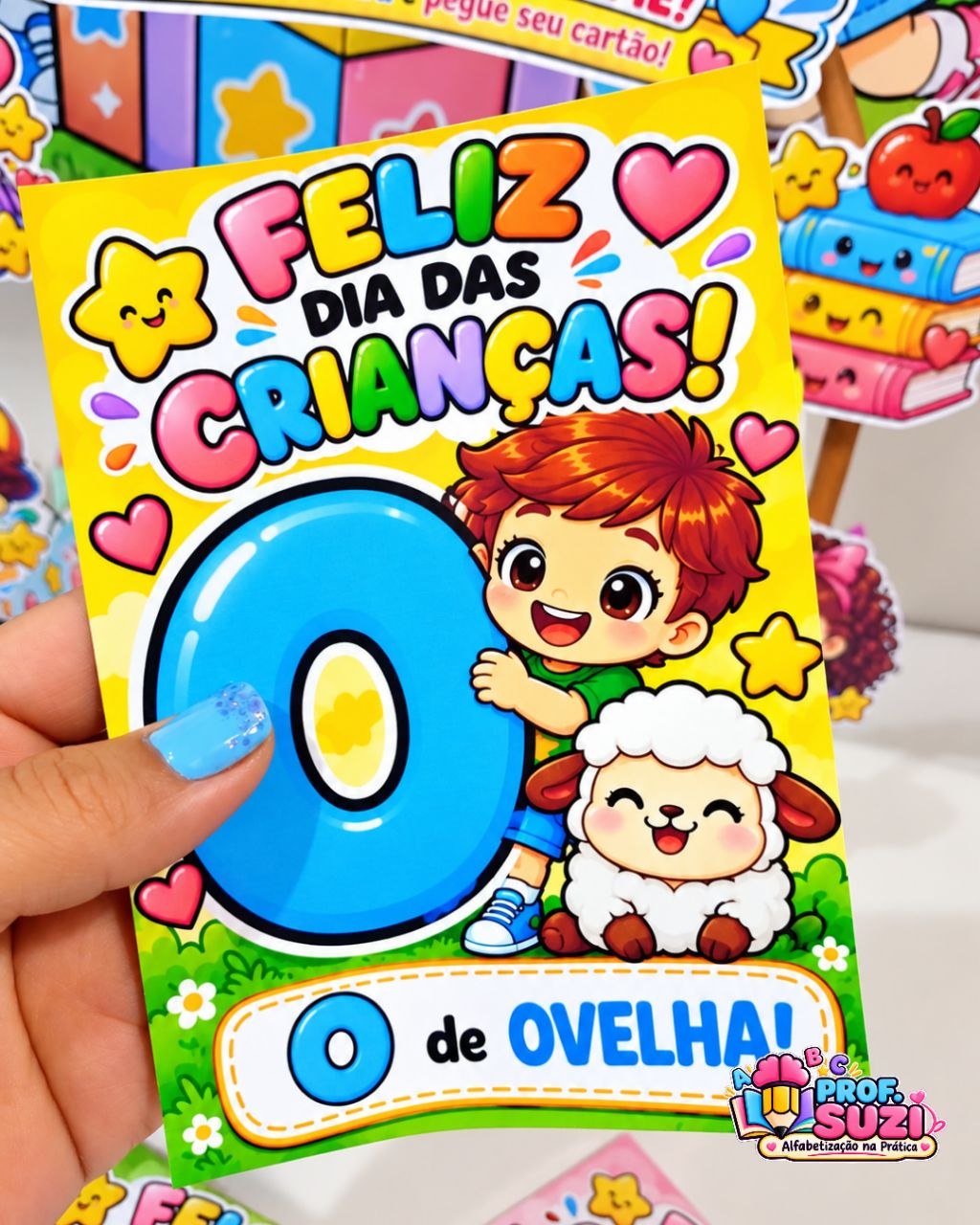 MINHA LETRA, MINHA SURPRESA — Kit Dia das Crianças – Alfabetização - Imagem 4