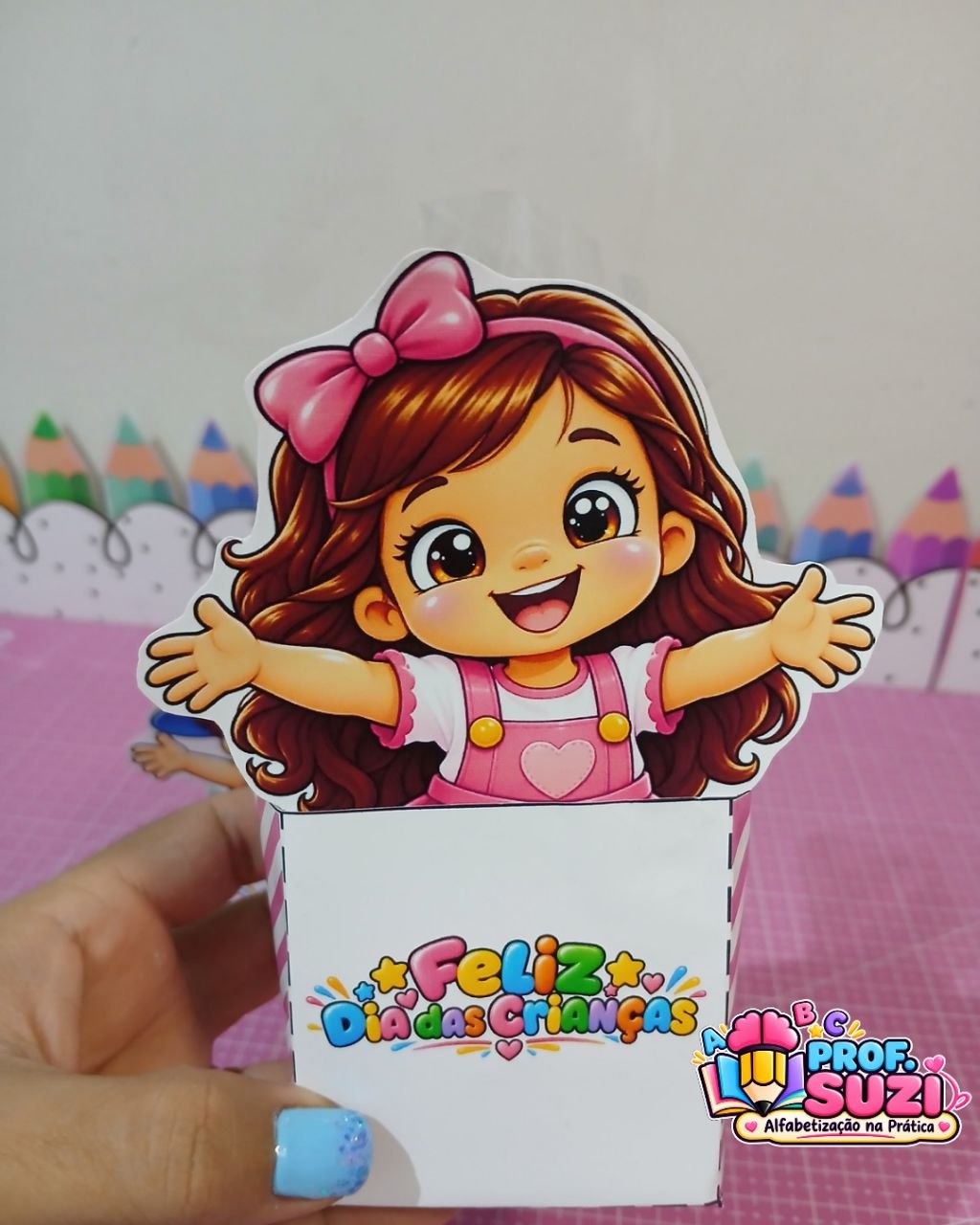 Caixinha Porta-Doces Feliz Dia das Crianças - Imagem 9
