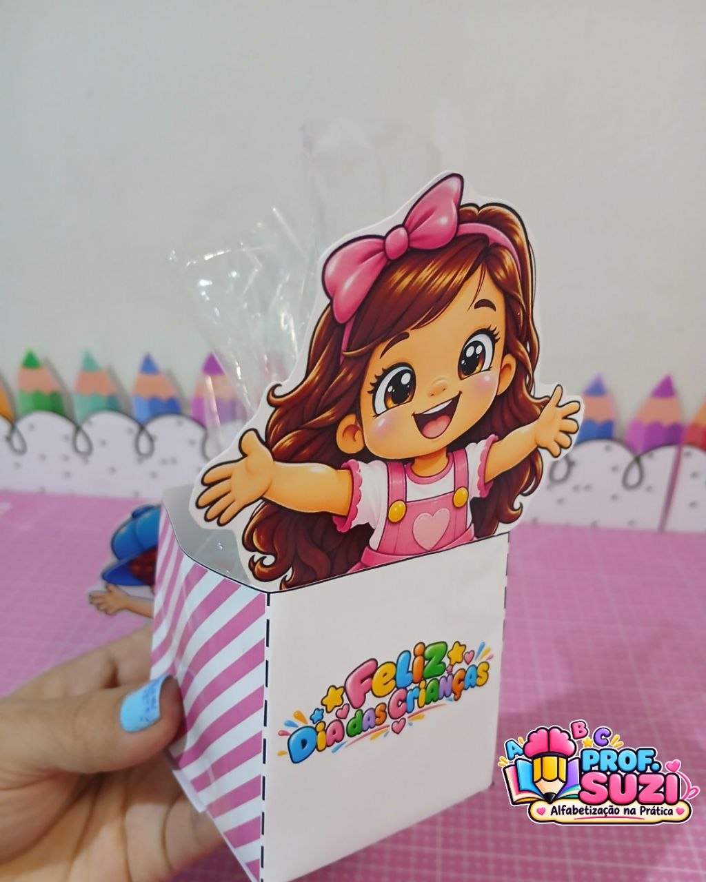Caixinha Porta-Doces Feliz Dia das Crianças - Imagem 7