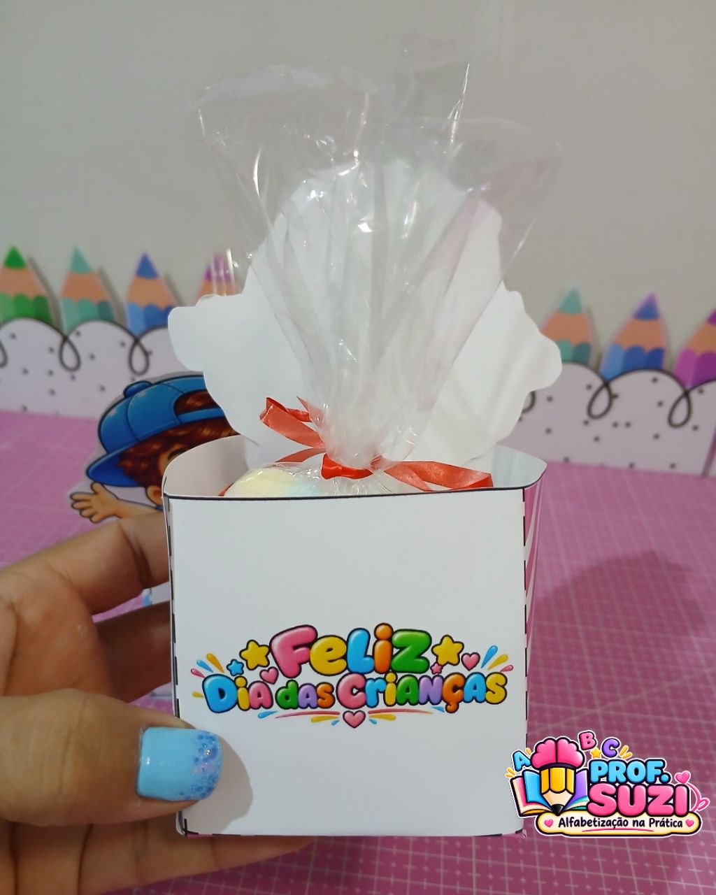 Caixinha Porta-Doces Feliz Dia das Crianças - Imagem 8