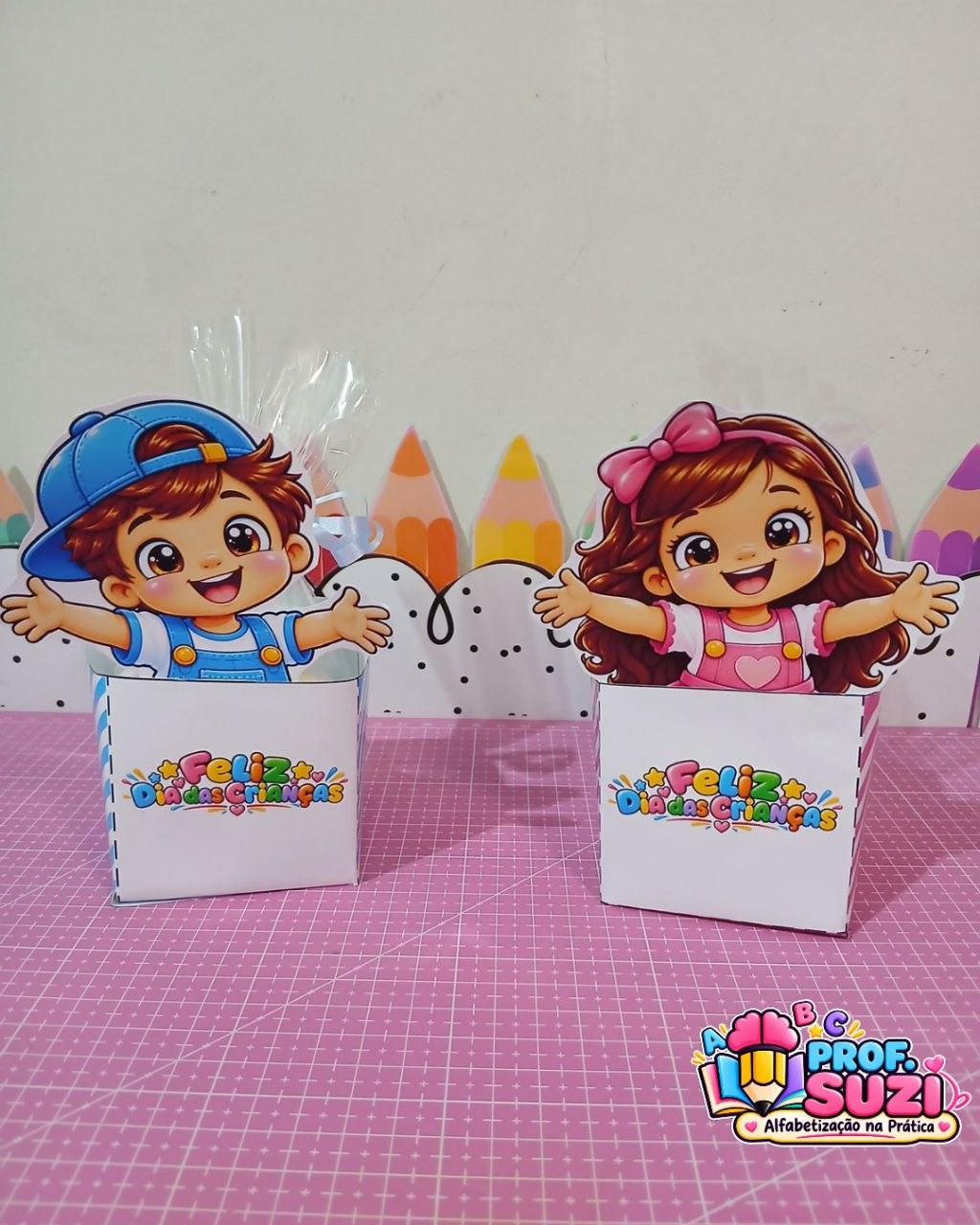 Caixinha Porta-Doces Feliz Dia das Crianças - Imagem 2