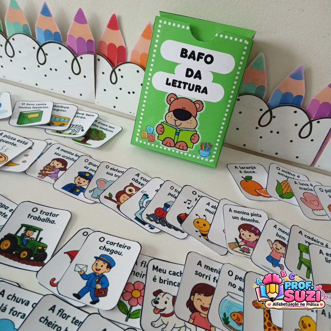 Bafo da Leitura – Jogo Pedagógico de Alfabetização - Imagem 3