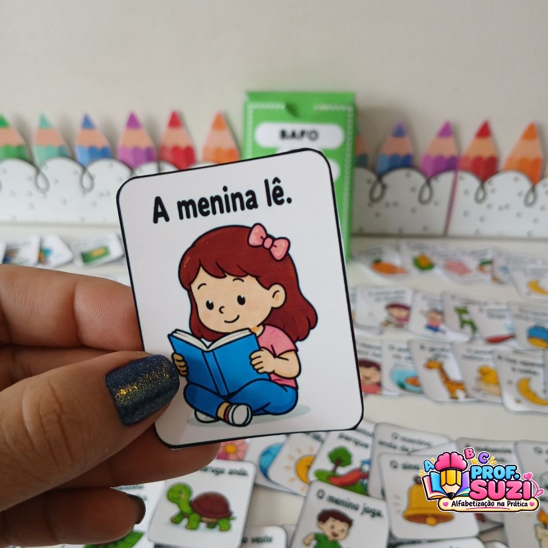 Bafo da Leitura – Jogo Pedagógico de Alfabetização - Imagem 6