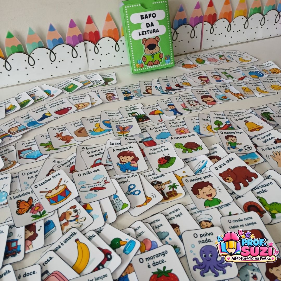 Bafo da Leitura – Jogo Pedagógico de Alfabetização - Imagem 2
