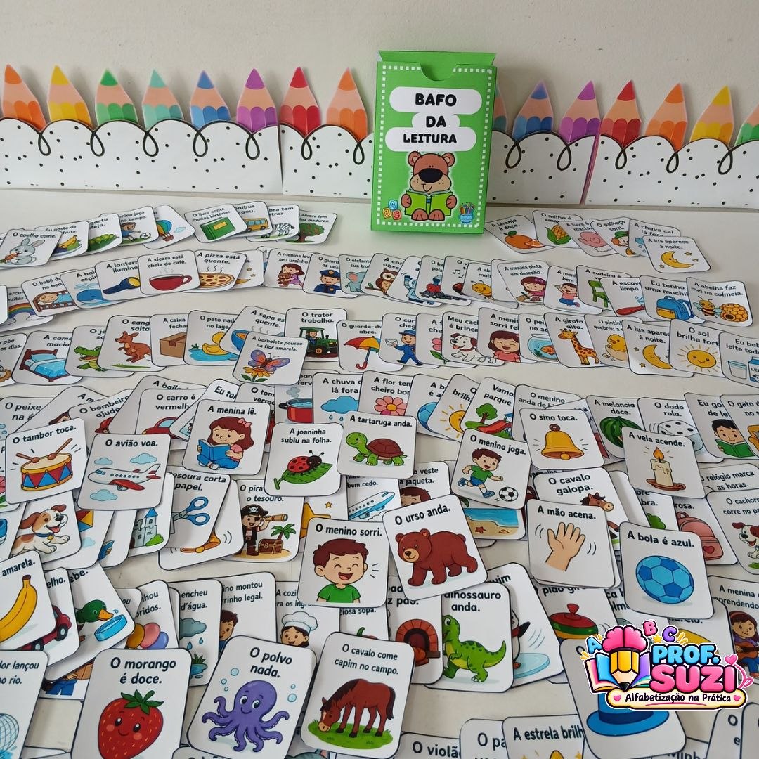 Bafo da Leitura – Jogo Pedagógico de Alfabetização