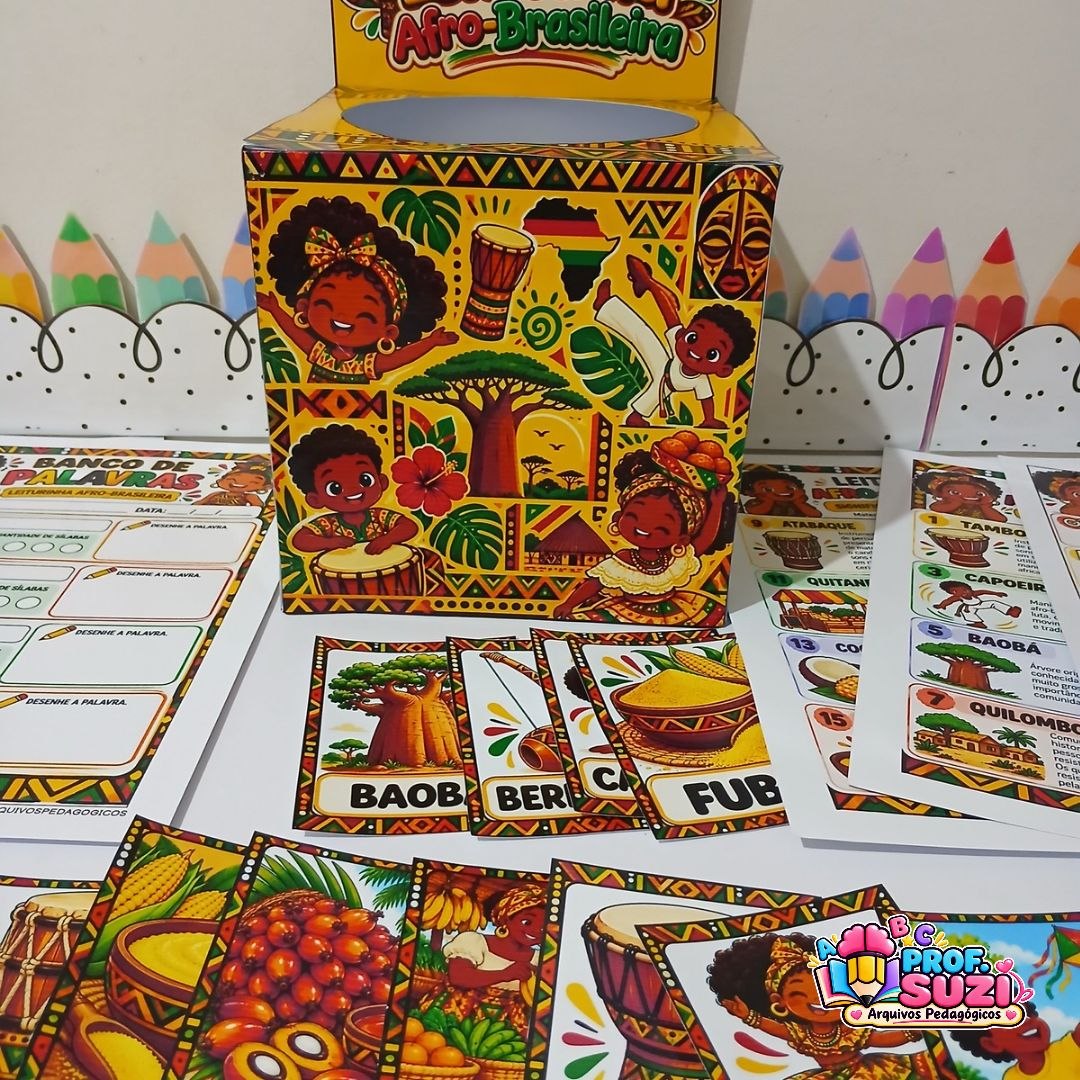Leiturinha Afro-Brasileira – Atividade de Alfabetização e Consciência Negra - Imagem 8