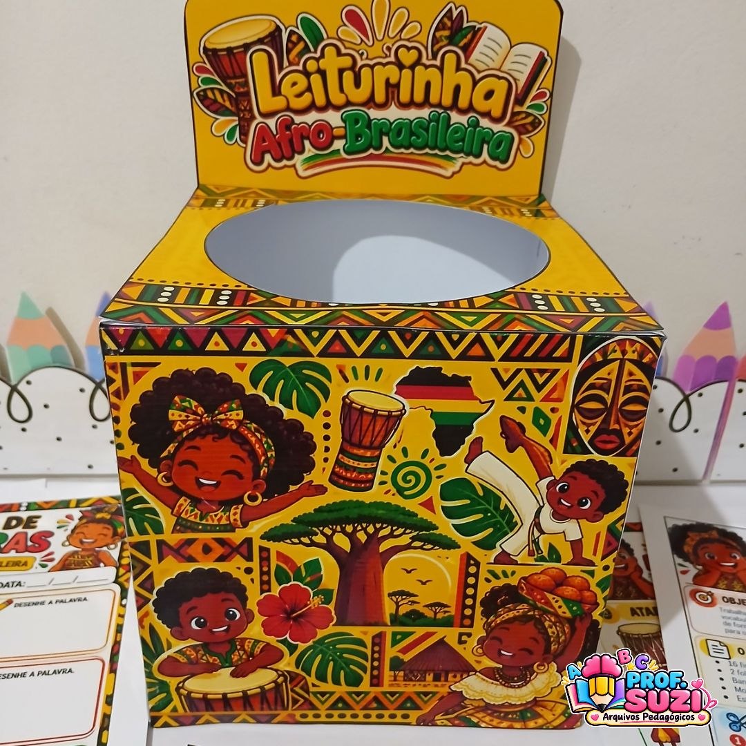 Leiturinha Afro-Brasileira – Atividade de Alfabetização e Consciência Negra - Imagem 2