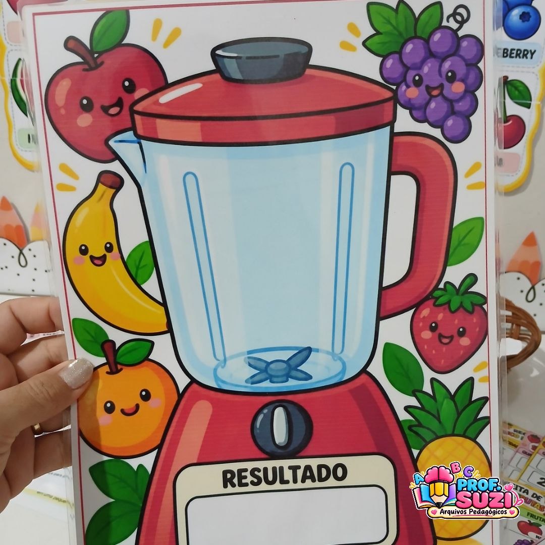 Suco de Frutas da Matemática – Recurso Pedagógico Interativo para Aprender Brincando - Imagem 7